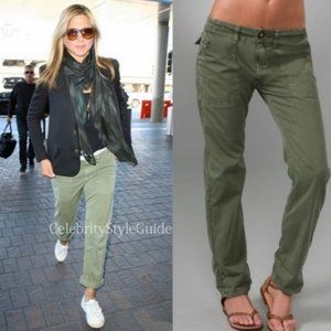 Current/Elliott The Army Pant in Green Size 24